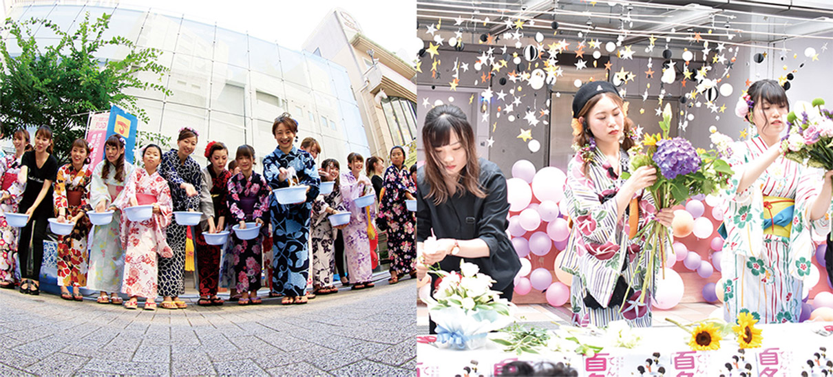 伝馬町イベント参加の様子